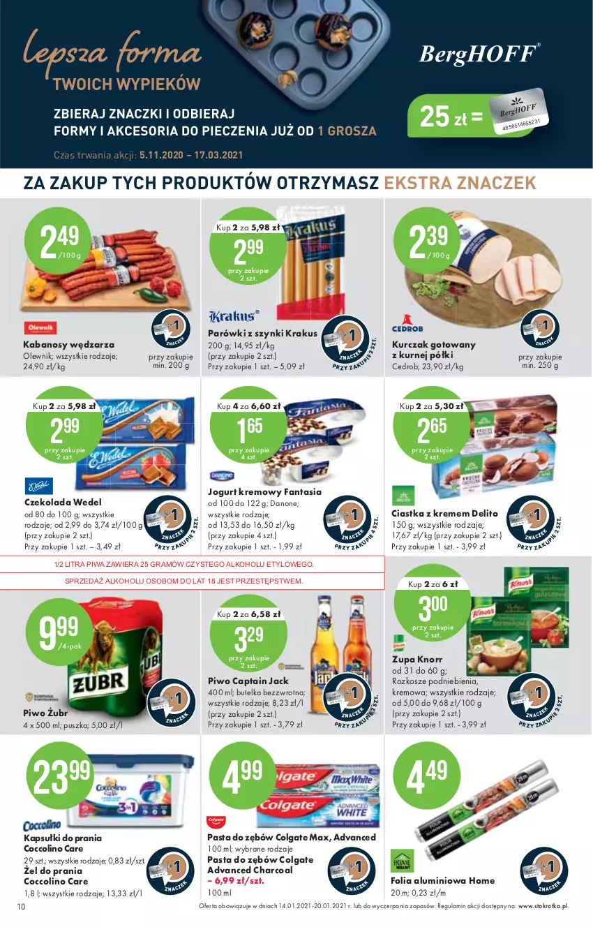 Gazetka promocyjna Stokrotka - Supermarket - ważna 14.01 do 20.01.2021 - strona 10