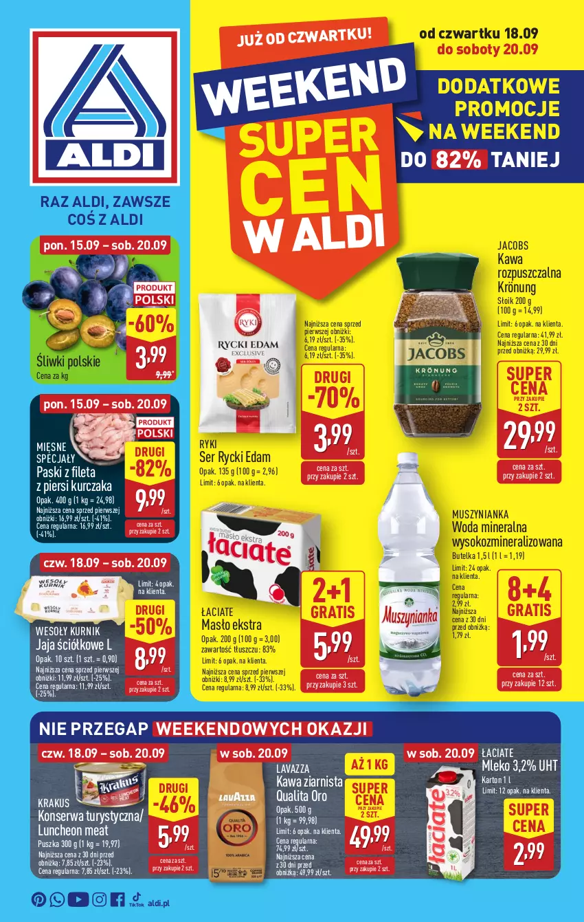 Gazetka promocyjna Aldi - Oferta weekendowa - ważna 18.09 do 20.09.2025 - strona 1