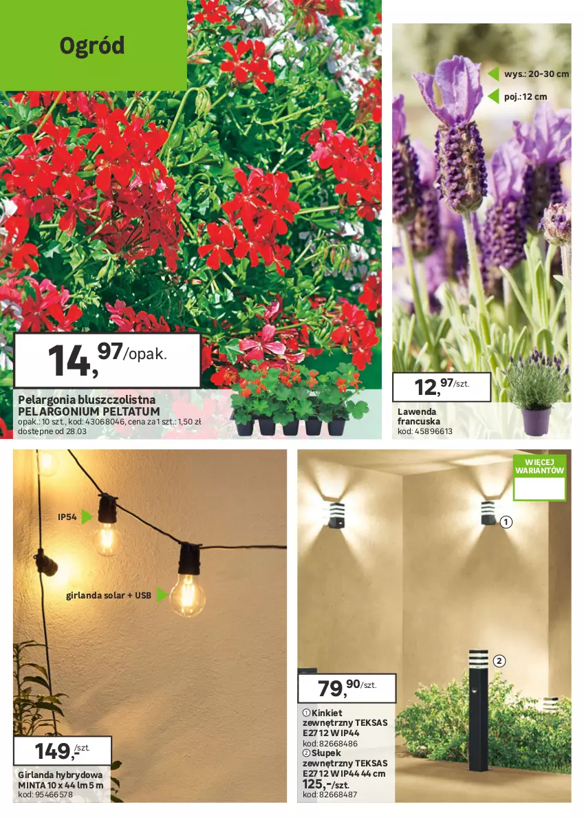 Gazetka promocyjna Leroy Merlin - Gazetka Leroy Merlin - ważna 25.03 do 21.04.2026 - strona 8 - produkty: Girlanda, Nawóz, Ogród, Słupek, Sos
