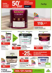 Gazetka promocyjna Leroy Merlin - Gazetka Leroy Merlin - Gazetka - ważna od 21.04 do 21.04.2026 - strona 17 - produkty: Emulsja, Ser, Por, Gra, Luxens, Magnat Ceramic, Fa