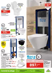 Gazetka promocyjna Leroy Merlin - Gazetka Leroy Merlin - Gazetka - ważna od 21.04 do 21.04.2026 - strona 31 - produkty: Kompakt WC, Por, Zestaw podtynkowy WC, Miska wisząca, Słupek, Deska wolnoopadająca, Tran, Szafka, Sport, Brodzik, Cersanit, Miska