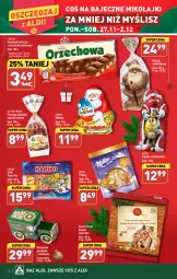 Gazetka promocyjna Aldi - Pełna oferta - Gazetka - ważna od 02.12 do 02.12.2023 - strona 14 - produkty: Piec, Piernik, Orzeszki, Migdały, Praliny, Czekolada mleczna, Czekolada, Orzeszki ziemne, Haribo, Kinder, Milka