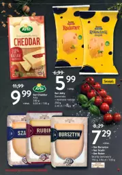 Gazetka promocyjna Intermarche - Sery - Gazetka - ważna od 04.10 do 04.10.2021 - strona 2 - produkty: Cheddar, Ser, Bursztyn, Sałat, Ser kozi, Rubin, Hochland, NaTurek, Fa