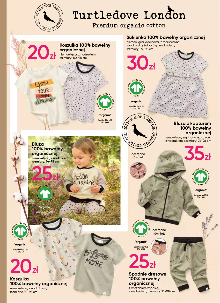 Gazetka promocyjna Pepco - Bliżej natury - ważna 09.03 do 22.03.2023 - strona 8 - produkty: Bluza, Bluza z kapturem, Dres, Fa, Kosz, Koszulka, Mars, Spodnie, Spodnie dresowe, Sukienka