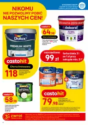 Gazetka promocyjna Castorama - Gazetka - ważna od 14.03 do 14.03.2023 - strona 10 - produkty: Plafon, Por, Gra, Rama, Kuchnia, Zasłona, Plafon LED, Roleta, Dekoral, Astor, Lampa, Dulux, Lampa wisząca, Fa