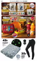 Gazetka promocyjna Netto - Akcesoria i dodatki - Gazetka - ważna od 01.02 do 01.02.2023 - strona 6 - produkty: Koc, Gin, Legginsy, Kubek, Harry Potter