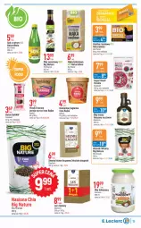 Gazetka promocyjna E Leclerc - Gazetka - ważna od 30.04 do 30.04.2023 - strona 16 - produkty: Jaglanka, Ser, Por, Pur, Mus, Gra, Oleofarm, Olej sezamowy, Olej kokosowy, Chia, Siemię Iniane, Sezam, Owsianka, Mąka, Baton, Mango, Oleo, Olej, Granola, Kokos, Fa