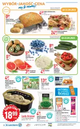 Gazetka promocyjna E Leclerc - Gazetka - ważna od 30.04 do 30.04.2023 - strona 19 - produkty: Kalafior, Frosta, Gra, Inka, Kiwi, Chleb wieloziarnisty, Bukiet warzyw, Bukiet, Chleb, Ogród, Bułka, Pomidory, Grejpfrut, Szpinak, Hortex