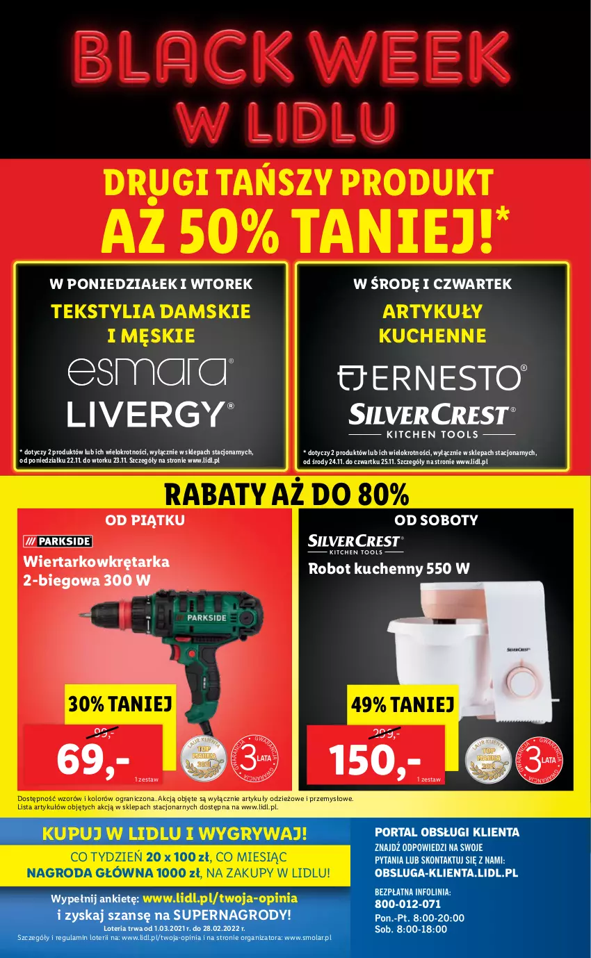 Gazetka promocyjna Lidl - GAZETKA - ważna 22.11 do 28.11.2021 - strona 60 - produkty: Gra, Gry, Mola, Robot, Tarka, Wiertarkowkrętarka, Wkręt, Wkrętarka