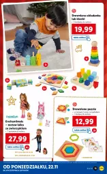 Gazetka promocyjna Lidl - GAZETKA - Gazetka - ważna od 28.11 do 28.11.2021 - strona 13 - produkty: Układanka, Enchantimals, Puzzle, Klocki, Lalka