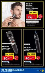Gazetka promocyjna Lidl - GAZETKA - Gazetka - ważna od 28.11 do 28.11.2021 - strona 17 - produkty: Ser, Por, Philips, Szynka, Silan, Bateria, Maszynka