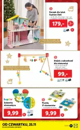 Gazetka promocyjna Lidl - GAZETKA - Gazetka - ważna od 28.11 do 28.11.2021 - strona 37 - produkty: Stojak, Puzzle, Zabawka, Domek dla lalek, Fa