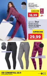 Gazetka promocyjna Lidl - GAZETKA - Gazetka - ważna od 28.11 do 28.11.2021 - strona 41 - produkty: Sok, Por, Gin, Dres, Sport, Legginsy, Spodnie, Spodnie dresowe, LG
