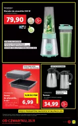 Gazetka promocyjna Lidl - GAZETKA - Gazetka - ważna od 28.11 do 28.11.2021 - strona 49 - produkty: Piec, Por, Gra, Blender, Jogurt, Termos, Forma do pieczenia, Smoothie