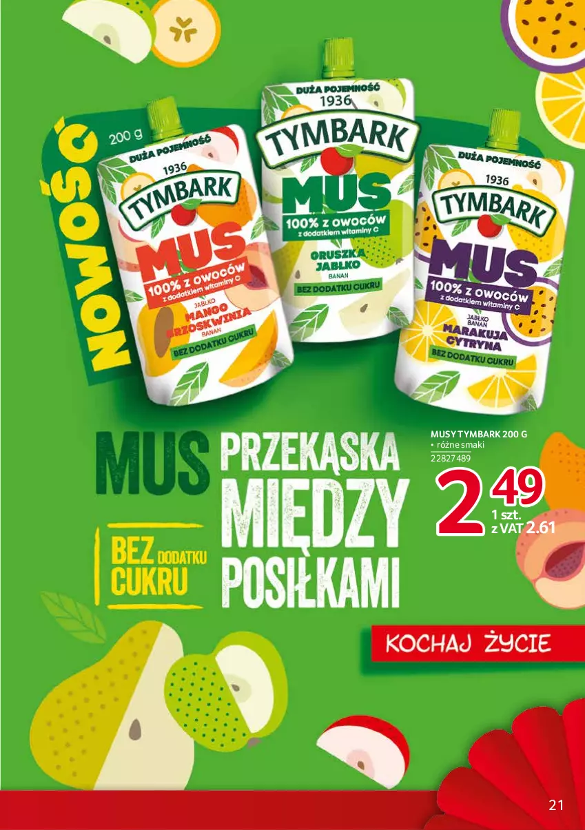 Gazetka promocyjna Selgros - Debiuty w Selgros - ważna 10.11 do 24.11.2021 - strona 21 - produkty: Mus, Tymbark