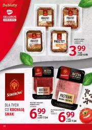 Gazetka promocyjna Selgros - Debiuty w Selgros - Gazetka - ważna od 24.11 do 24.11.2021 - strona 30 - produkty: Pasztet, Rostbef