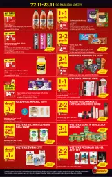 Gazetka promocyjna Biedronka - Od Piątku do Soboty - Gazetka - ważna od 23.11 do 23.11.2024 - strona 2 - produkty: Makijaż, Majonez, Gra, Papier, Bell, Winiary, Papier toaletowy, Lack, Ręcznik, Pudding, Przysmaki, Mintaj, Herbata, Napój, Niuqi, Nektar