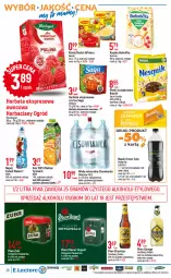 Gazetka promocyjna E Leclerc - Gazetka - ważna od 17.09 do 17.09.2022 - strona 26 - produkty: Piwo, Sok, Gin, Kisiel, Winiary, BoboVita, Saga, Pilsner Urquell, Carlsberg, Tymbark, Kubuś Waterrr, Danio, Woda mineralna, Kubuś, Woda, Herbata, Napój, Cisowianka, Budyń, Fa