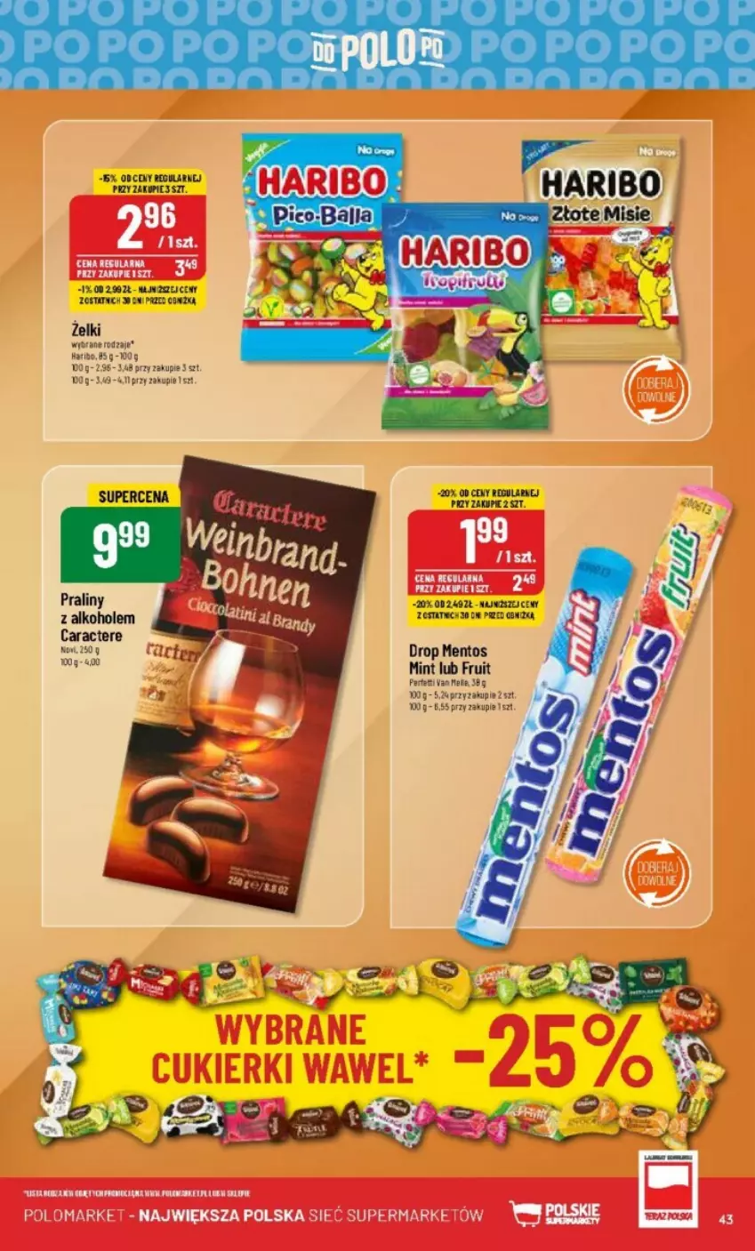 Gazetka promocyjna PoloMarket - ważna 10.01 do 16.01.2024 - strona 38 - produkty: Alkohole, Mentos