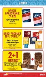 Gazetka promocyjna PoloMarket - Gazetka - ważna od 16.01 do 16.01.2024 - strona 2 - produkty: Makaron, Krakus, Por, Szynka, Sport, Spaghetti, Owoce, Ogród