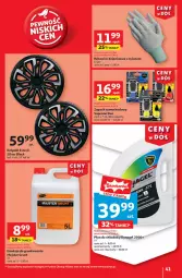 Gazetka promocyjna Auchan - CENY W DÓŁ Hipermarket - Gazetka - ważna od 29.01 do 29.01.2025 - strona 49 - produkty: Emulsja, Kołpak, Lack, Rękawice, Grunt, Płyn do chłodnic