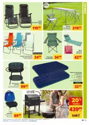 Gazetka promocyjna Carrefour - Gazetka Carrefour - Gazetka - ważna od 29.05 do 29.05.2021 - strona 23 - produkty: Sok, Palenisko, Stół, Materac, Tera, Otwieracz, Taboret, Półka, Krzesło, Fotel, Grill, Ogród, Miska