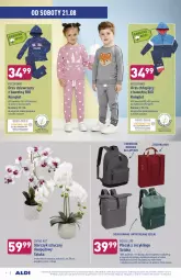 Gazetka promocyjna Aldi - OKAZJE DLA CIEBIE I DOMU - Gazetka - ważna od 21.08 do 21.08.2021 - strona 9 - produkty: Top, Sok, Plecak, Dres, Wełna, Storczyk, Pocopiano
