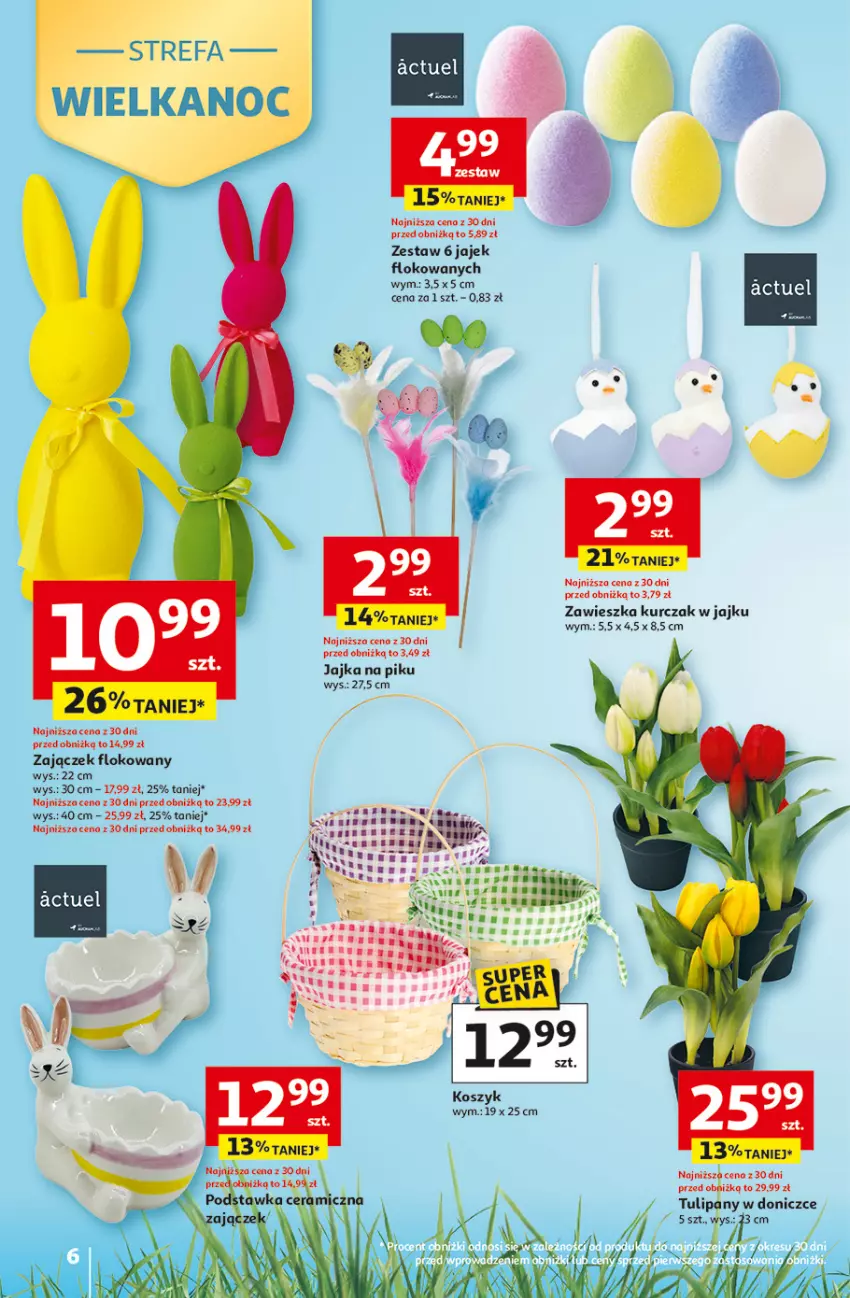 Gazetka promocyjna Auchan - 30 Lat Hipermarket - ważna 19.03 do 25.03.2026 - strona 6 - produkty: Kosz, Kurczak, Tulipan
