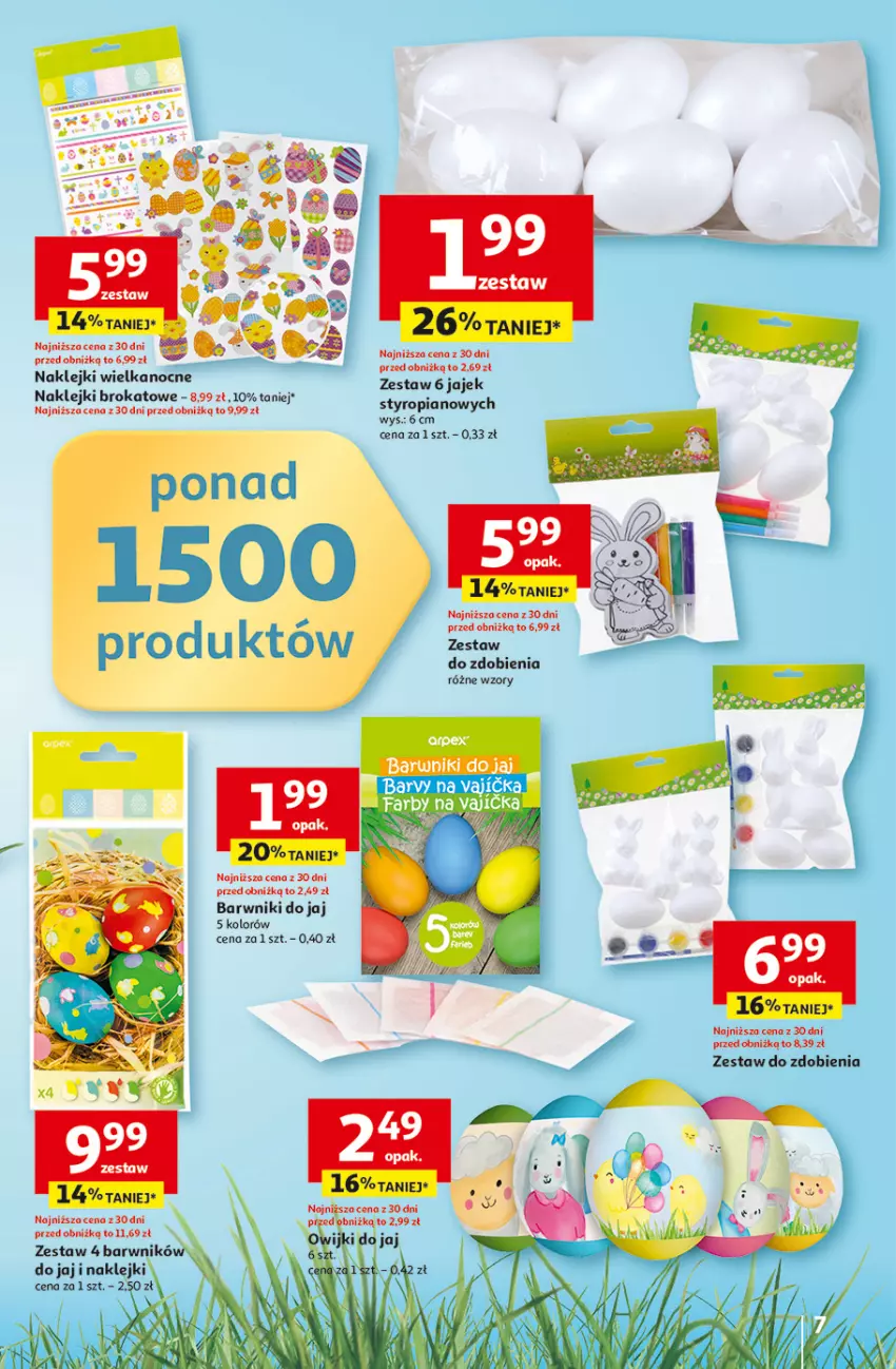 Gazetka promocyjna Auchan - 30 Lat Hipermarket - ważna 19.03 do 25.03.2026 - strona 7 - produkty: Klej, Owijki, Ser