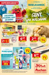 Gazetka promocyjna Auchan - 30 Lat Hipermarket - Gazetka - ważna od 25.03 do 25.03.2026 - strona 1 - produkty: Por, Gra, Ziemniaki, Bukiet, Dorsz, Fa