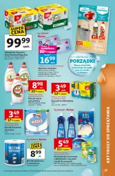 Gazetka promocyjna Auchan - 30 Lat Hipermarket - Gazetka - ważna od 25.03 do 25.03.2026 - strona 17 - produkty: Jan Niezbędny, Sól, Papier, Ręcznik kuchenny, Tablet, Rękawice, Ręcznik, Foxy, Fairy, Płyn do mycia, Zmywarki, Tabletki do zmywarki, Fa