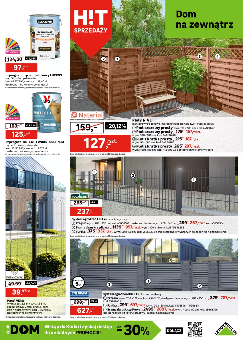 Gazetka promocyjna Leroy Merlin - Gazetka Leroy Merlin - ważna 25.06 do 17.07.2025 - strona 7 - produkty: Chodnik, Gra, Kosiarka, Kosiarka spalinowa z napędem, Kosz, Kret, Luxens, Ogród, Płyta, Rama, Ser, Sos, Tarcza tnąca