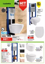 Gazetka promocyjna Leroy Merlin - Gazetka Leroy Merlin - Gazetka - ważna od 17.07 do 17.07.2025 - strona 10 - produkty: Kompakt WC, Deska sedesowa, Zestaw podtynkowy WC, Miska wisząca, Słupek, Deska wolnoopadająca, Szafka, Miska