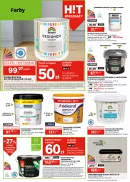 Gazetka promocyjna Leroy Merlin - Gazetka Leroy Merlin - Gazetka - ważna od 17.07 do 17.07.2025 - strona 22 - produkty: Emulsja, Beckers, Włącznik pojedynczy, Ser, Por, Gra, Szal, Gniazdo pojedyncze, Farba lateksowa, Włącznik podwójny, Tran, Ramka, Luxens, Designer Colour, Dekoral, Reflektor, Lampa, Olej, Lampa wisząca, LG, Fa
