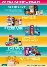 Gazetka promocyjna Dealz - SZCZĘŚLIWA 13 🥳OTWARĆ SKLEPÓW DEALZ! - Gazetka - ważna od 13.10 do 13.10.2022 - strona 4 - produkty: Top, Sos, Ser, Gry, Gra, Papier, Chodzik, Długopis, Marker, Samochodziki, Zdrowie, Napoje, Przyprawy, Półka, Artykuły spożywcze, Fanta, Danio, Biuro, Fa