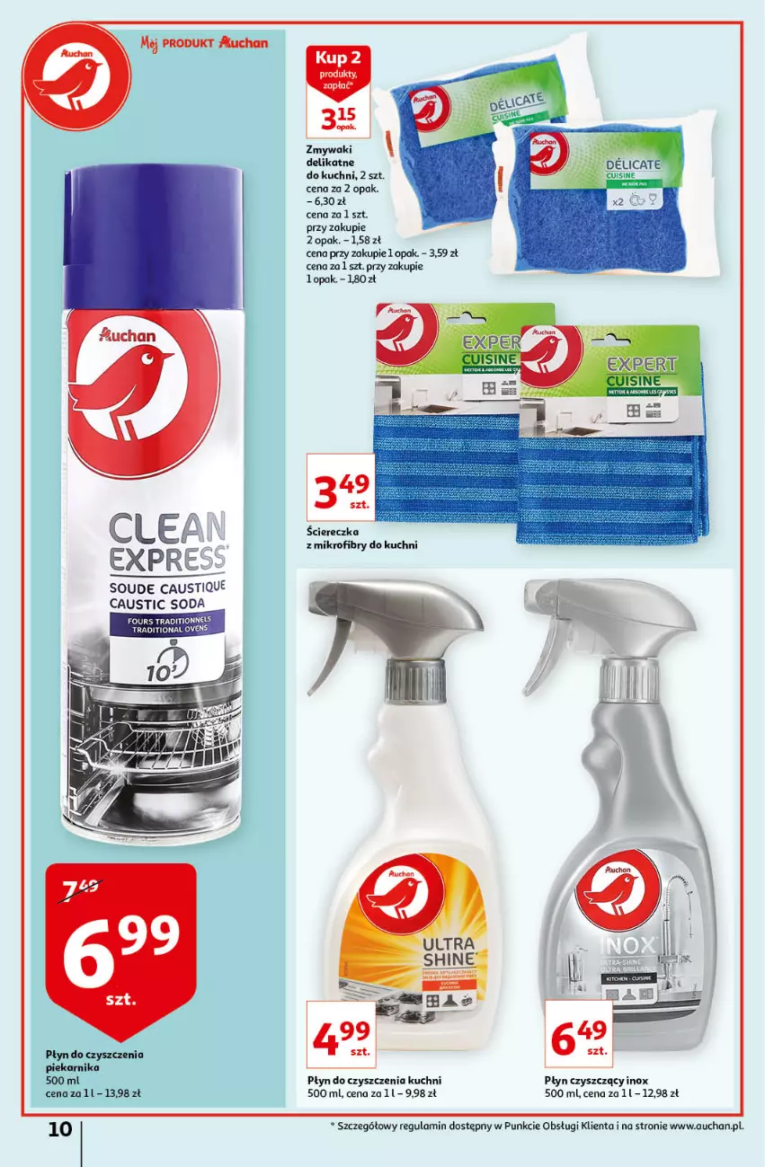 Gazetka promocyjna Auchan - Porządki Hipermarkety - ważna 16.09 do 25.09.2021 - strona 10 - produkty: Fa, Piekarnik