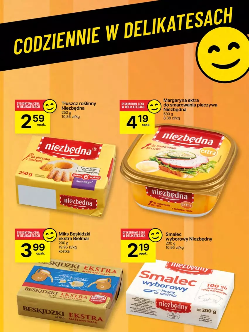 Gazetka promocyjna Delikatesy Centrum - NOWA GAZETKA Delikatesy Centrum od 10 kwietnia! 10-16.04.2025 - ważna 10.04 do 16.04.2025 - strona 53 - produkty: Beskidzki, Margaryna, Piec, Smalec, Tłuszcz roślinny