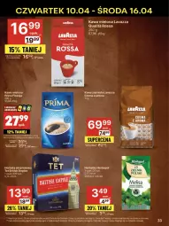 Gazetka promocyjna Delikatesy Centrum - NOWA GAZETKA Delikatesy Centrum od 10 kwietnia! 10-16.04.2025 - Gazetka - ważna od 16.04 do 16.04.2025 - strona 33 - produkty: Top, Rum, Kawa ziarnista, Kawa mielona, Kawa, Prima, Lavazza, Herbata, Herbapol