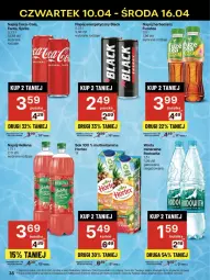 Gazetka promocyjna Delikatesy Centrum - NOWA GAZETKA Delikatesy Centrum od 10 kwietnia! 10-16.04.2025 - Gazetka - ważna od 16.04 do 16.04.2025 - strona 38 - produkty: Sok, Rum, Napój energetyczny, Coca-Cola, Lack, Hellena, Fanta, Woda, Sprite, Napój, Hortex, Fa