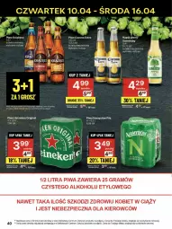 Gazetka promocyjna Delikatesy Centrum - NOWA GAZETKA Delikatesy Centrum od 10 kwietnia! 10-16.04.2025 - Gazetka - ważna od 16.04 do 16.04.2025 - strona 40 - produkty: Piwa, Piwo, Piec, Książęce, Rum, Gin, Gra, Somersby, Namysłów, Heineken, Corona Extra, Napój