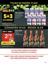 Gazetka promocyjna Delikatesy Centrum - NOWA GAZETKA Delikatesy Centrum od 10 kwietnia! 10-16.04.2025 - Gazetka - ważna od 16.04 do 16.04.2025 - strona 41 - produkty: Piwa, Piwo, Piec, Rum, Gra