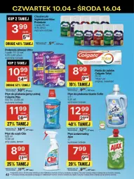 Gazetka promocyjna Delikatesy Centrum - NOWA GAZETKA Delikatesy Centrum od 10 kwietnia! 10-16.04.2025 - Gazetka - ważna od 16.04 do 16.04.2025 - strona 42 - produkty: Colgate Total, Rum, Gin, Płyn do płukania jamy ustnej, Ajax, Clin, Pasta do zębów, Płyn do płukania, Chusteczki, Always, Podpaski, Colgate, Płyn do szyb, Always Ultra, LG