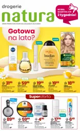Gazetka promocyjna Drogerie Natura - Gazetka Drogerie Natura - Gazetka - ważna od 04.07 do 04.07.2025 - strona 1 - produkty: Woda perfumowana, Makijaż, Ser, Rum, Por, Aquafresh, Balsam do ciała, Perfum, Pasta do zębów, KOBO, Tusz, Serum, Garnier, Serum do włosów, Woda, Olej, Nivea, Farba do włosów, Fa