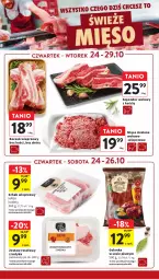 Gazetka promocyjna Intermarche - Gazetka - ważna od 29.10 do 29.10.2024 - strona 16 - produkty: Mięso mielone, Sos, Schab wieprzowy, Szponder wołowy, Kotlet, Boczek, Mięso, Boczek wieprzowy