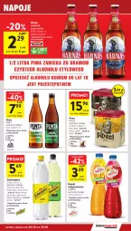 Gazetka promocyjna Intermarche - Gazetka - ważna od 29.10 do 29.10.2024 - strona 31 - produkty: Piwo, Schweppes, Napój niegazowany, Harnaś, Napój, Kozel, Hortex