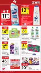 Gazetka promocyjna Intermarche - Gazetka - ważna od 29.10 do 29.10.2024 - strona 34 - produkty: Ludwik, Domestos, Papier, Papier toaletowy, Velvet, Dove, Duck, Płyn do płukania, Huggies, Chusteczki, Szampon, Płyn do wc, Dzieci, Odżywka, Lenor