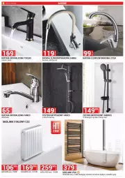 Gazetka promocyjna Merkury Market - Gazetka - ważna od 30.06 do 30.06.2021 - strona 15 - produkty: Bateria umywalkowa, Grzejnik, Zlew, Zlewozmywak, Zestaw natryskowy, Bateria, Hades, Grzejnik stalowy, Fa