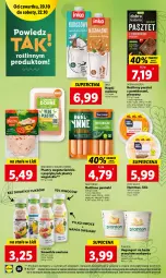 Gazetka promocyjna Lidl - GAZETKA - Gazetka - ważna od 22.10 do 22.10.2022 - strona 29 - produkty: Piec, Hummus, Mus, Inka, Parówki, Napój roślinny, Pasztet, Z gruntu dobre, Vegangurt, Smoothie, Grunt, Napój