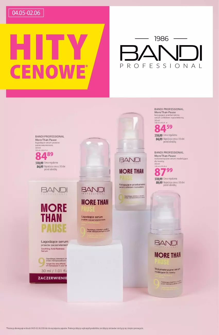 Gazetka promocyjna Hebe - Gazetka - ważna 04.05 do 18.05.2026 - strona 18 - produkty: Bandi, Rum, Ser, Serum