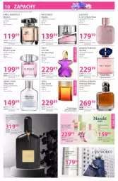 Gazetka promocyjna Hebe - Gazetka - Gazetka - ważna od 18.05 do 18.05.2026 - strona 10 - produkty: Woda perfumowana, Versace, Hugo Boss, Perfum, Jimmy Choo, Karl Lagerfeld, Lack, Lacoste, Woda toaletowa, Woda, Giorgio Armani